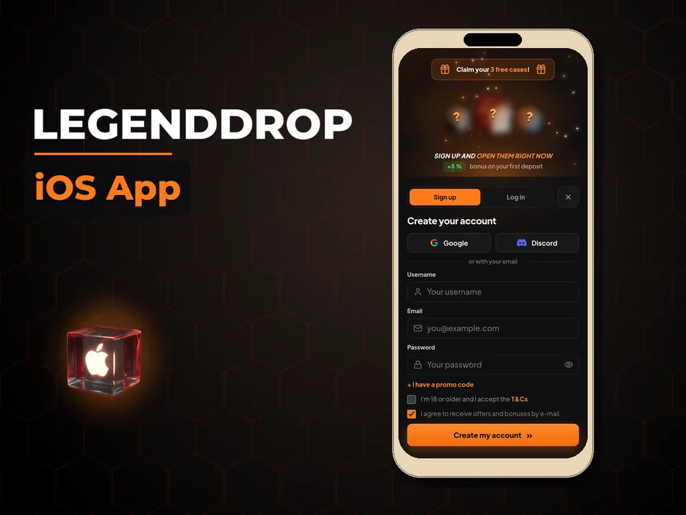 Legenddrop - iOS App