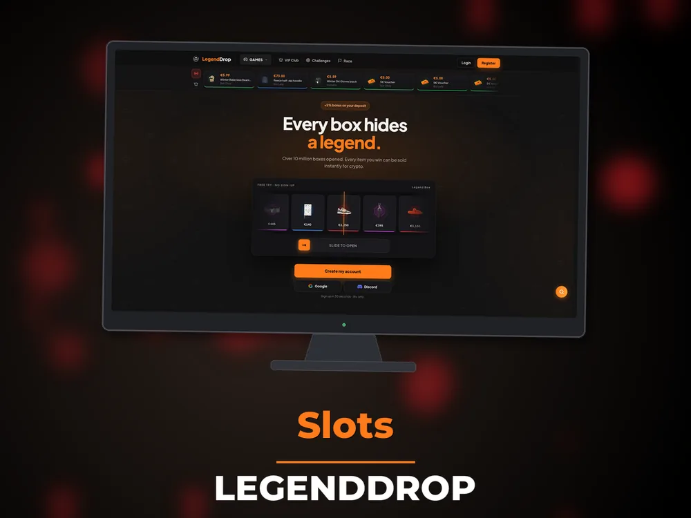 Legenddrop - Slots