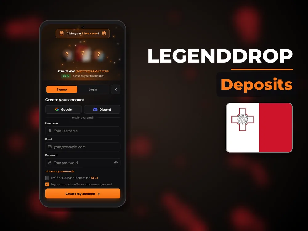 Legenddrop - Deposits