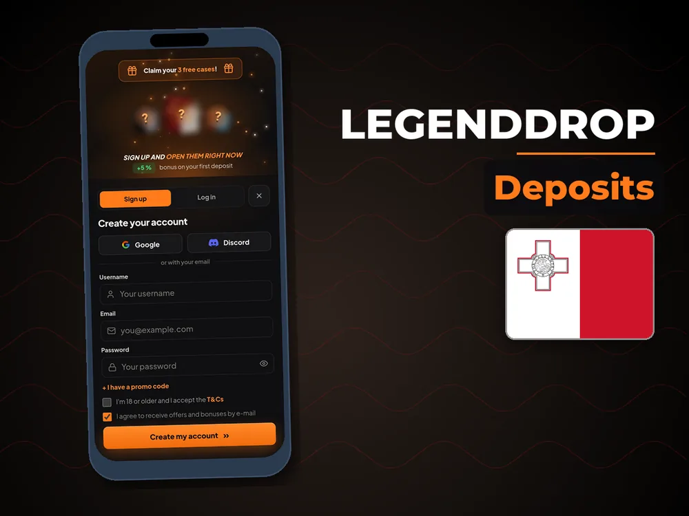 Legenddrop - Deposits