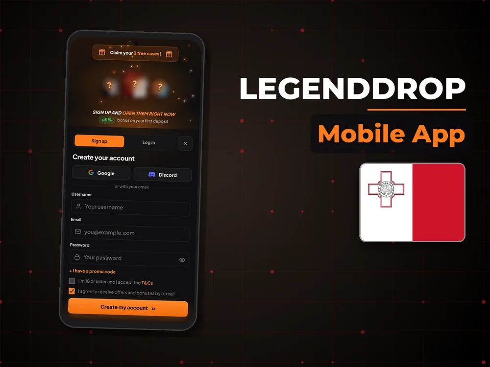 Legenddrop - Mobile App