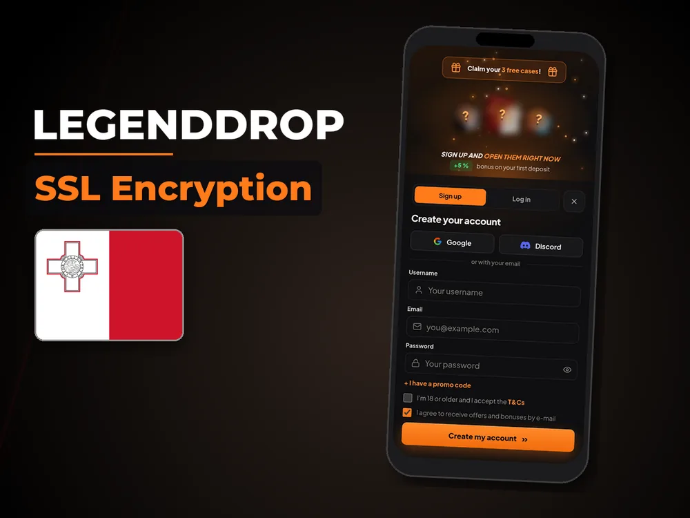 Legenddrop - SSL Encryption