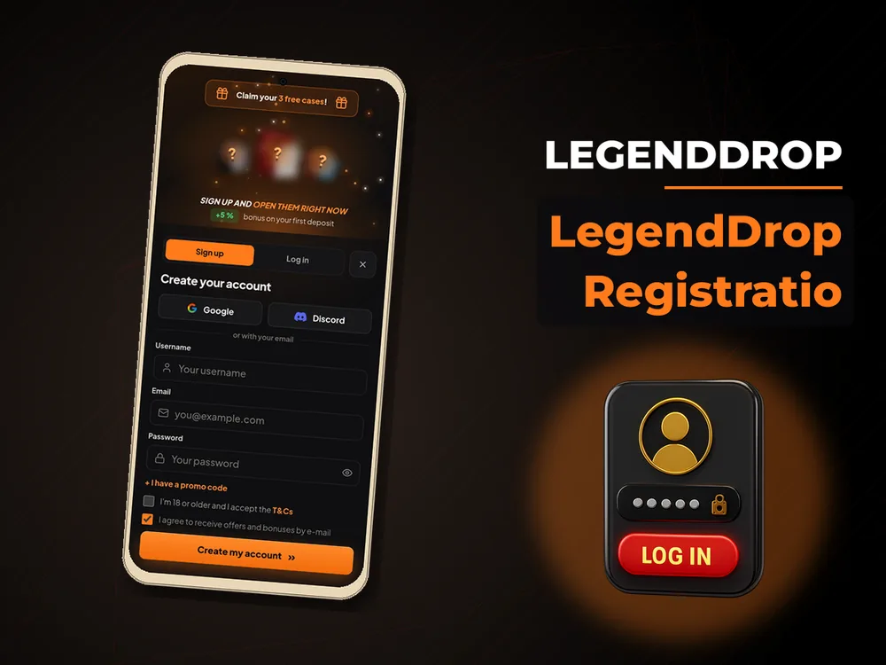 Legenddrop - LegendDrop Registratio
