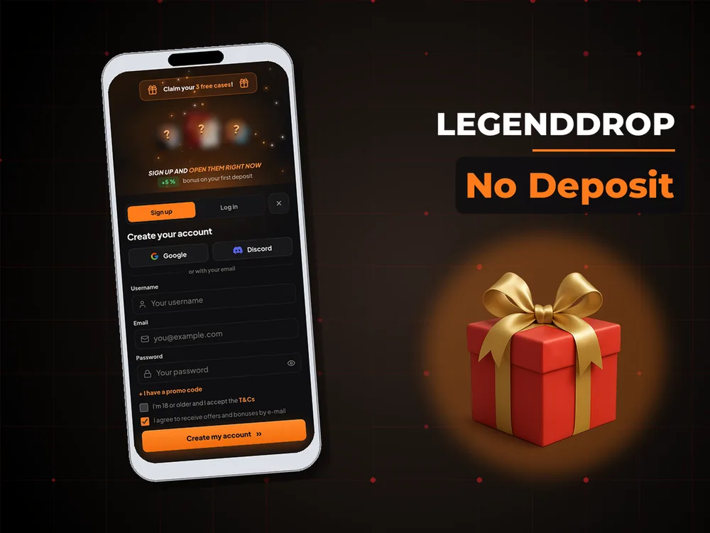 Legenddrop - No Deposit