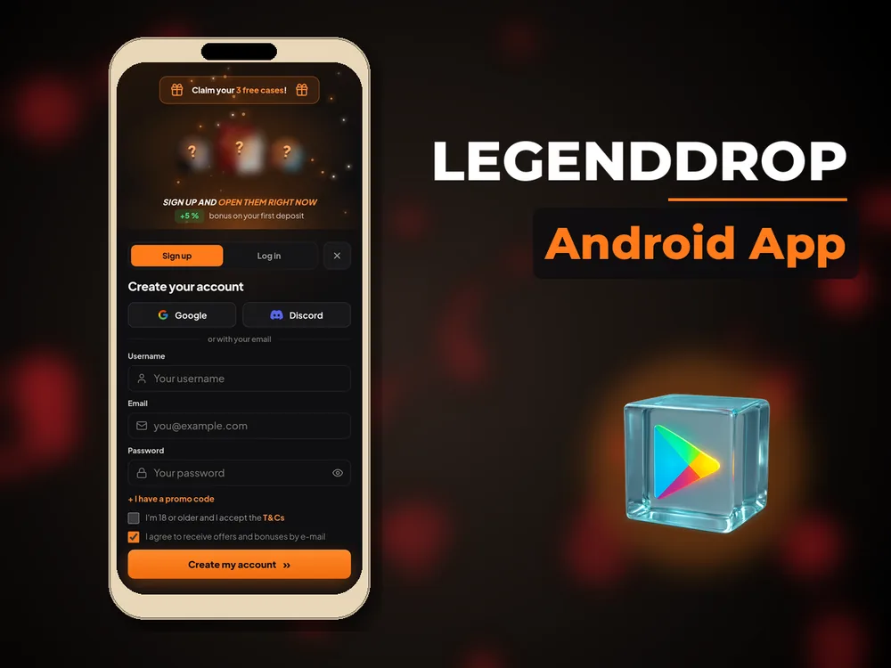 Legenddrop - Android App