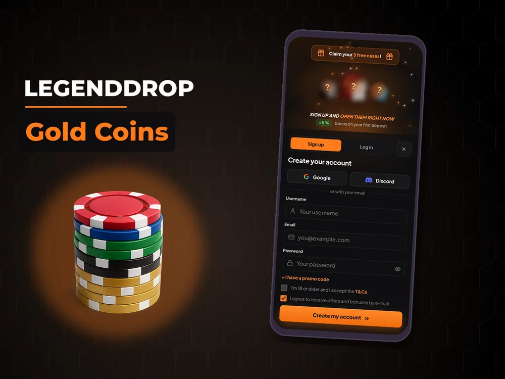 Legenddrop - Gold Coins