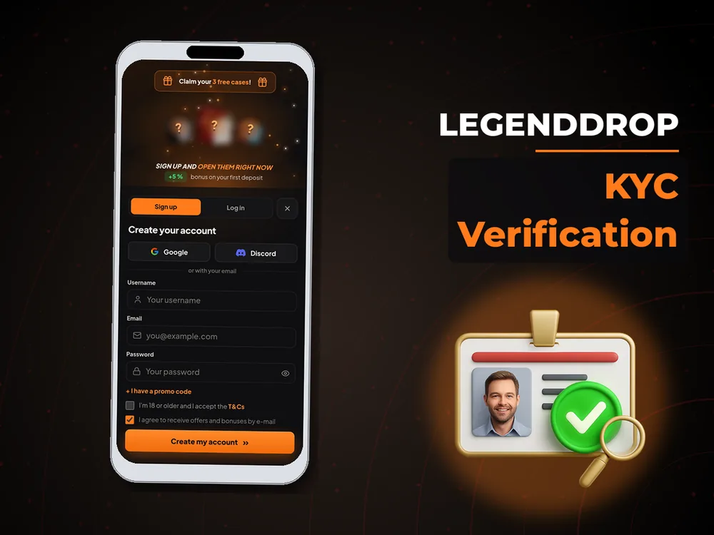 Legenddrop - KYC Verification