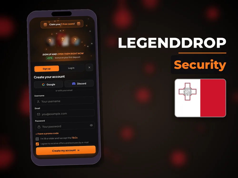 Legenddrop - Security