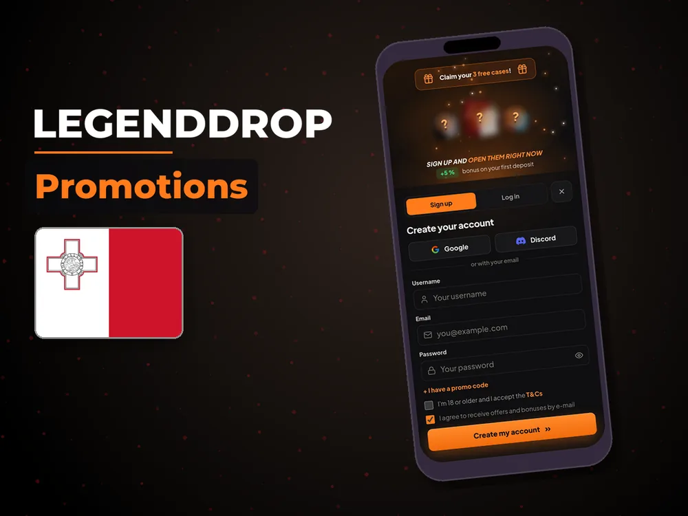 Legenddrop - Promotions