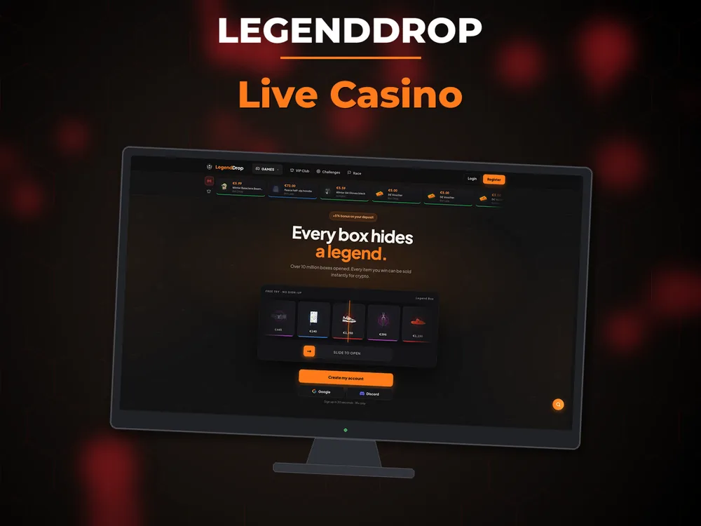 Legenddrop - Live Casino